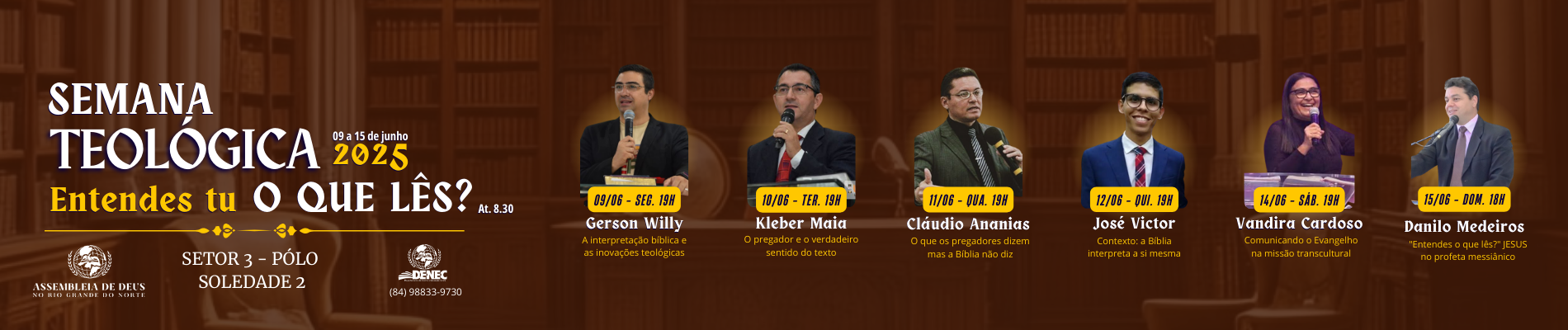 Semana Teológica Setor 3 - 2025